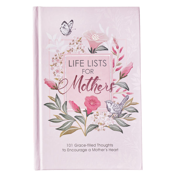 Close up Pink Floral Devotional Book
