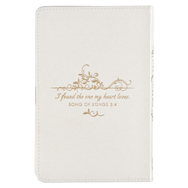 Back view of Mr & Mrs Devotional featuring Song of Songs3:4