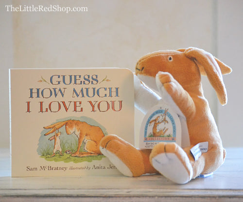 Guess How Much I Love You Book & Nutbrown Hare Stuffed Animal