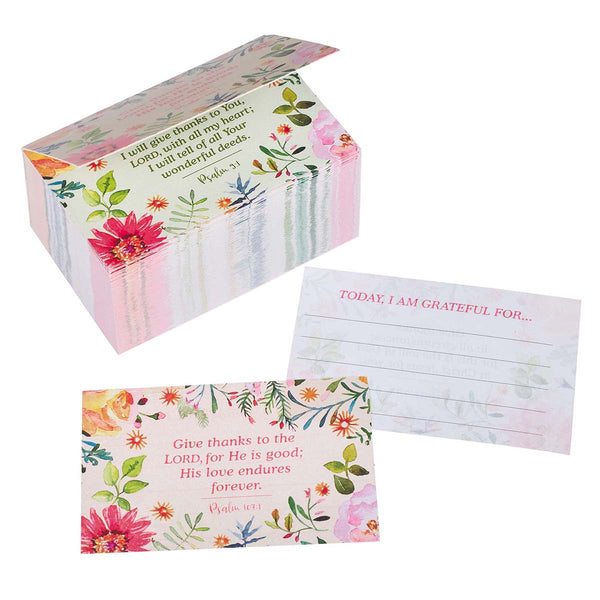Grateful Floral Card Samples
