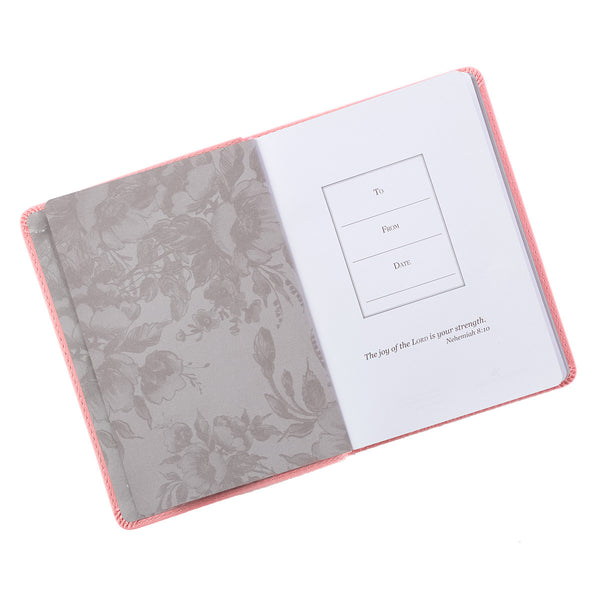 Grace Upon Grace ~ John 1:16 Classic Pink Journal ~ Presentation Page