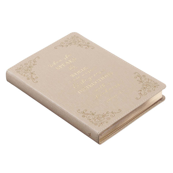 Taupe & Gold Journal for Women