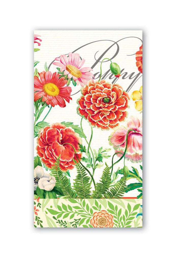 Michel Design Works Poppies & Posies Hostess Napkins