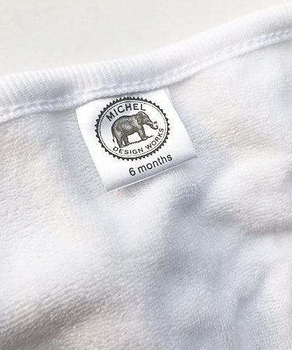 Bib Close Up View of Terrycloth