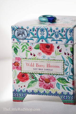 Michel Design Wild Berry Blossom Soy Candle
