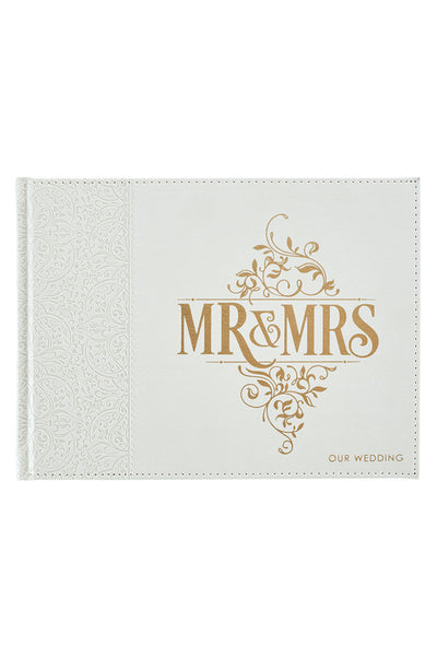 Mr. & Mrs. Wedding Guest Book