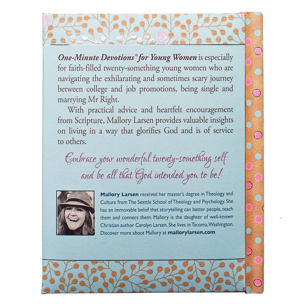 Back Cover Young Women Devotional