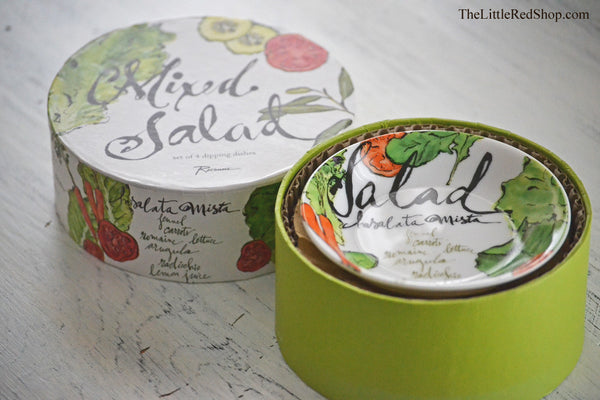 Vegetable Garden Dipping Dish Set