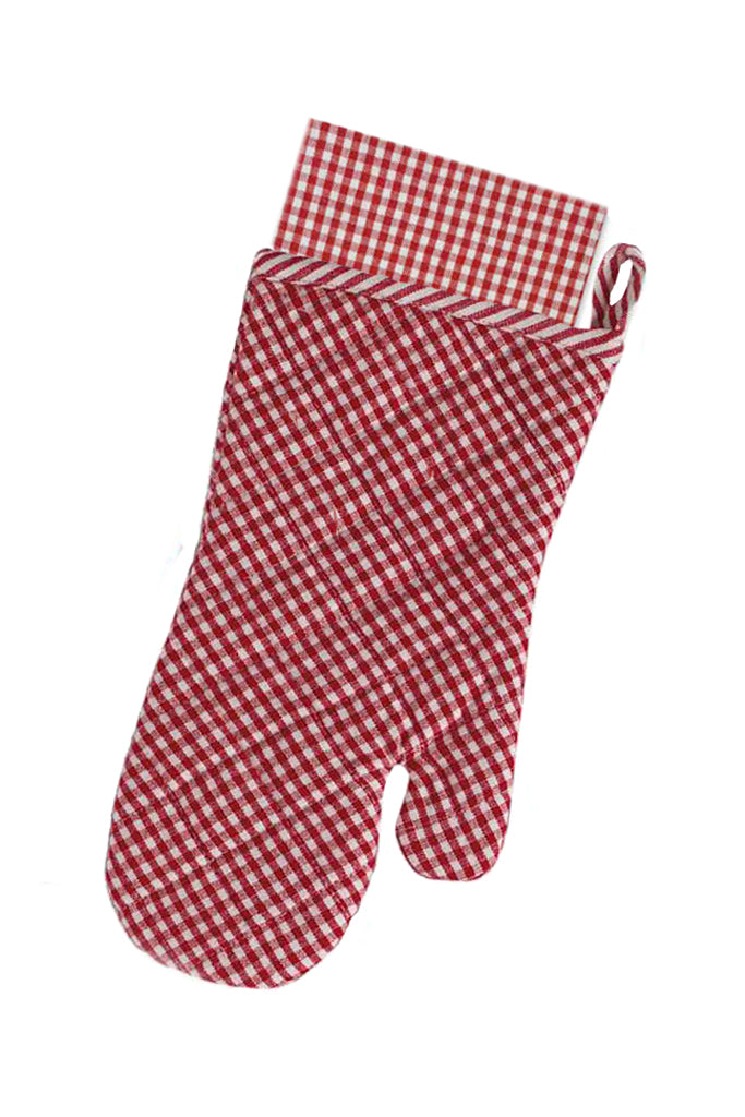 Red Tango Chef Oven Mitt & Dishtowel Set