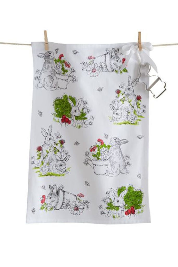 Tag Kitchen Dishtowel & Bunny Cookie Cutter Set