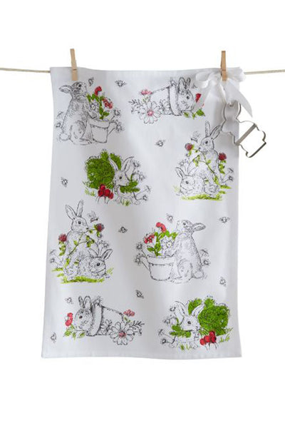 Tag Kitchen Dishtowel & Bunny Cookie Cutter Set