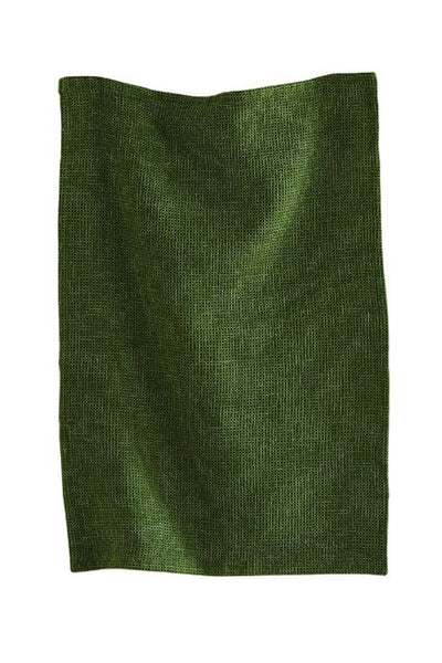 Tag Foliage Golf Green Waffle Weave Dishtowel