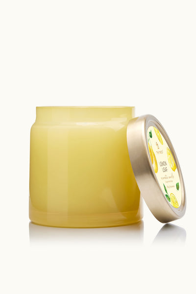 Thymes Lemon Leaf Statement Candle