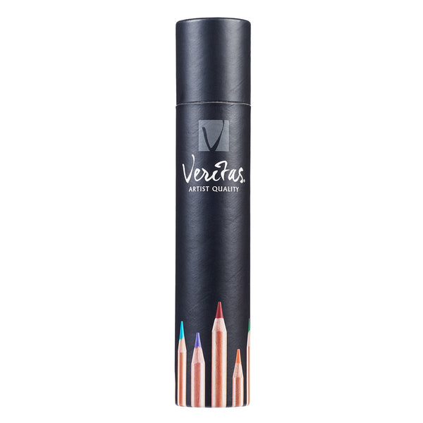 Veritas Coloring Pencils ~ Set of Twelve ~ Front View