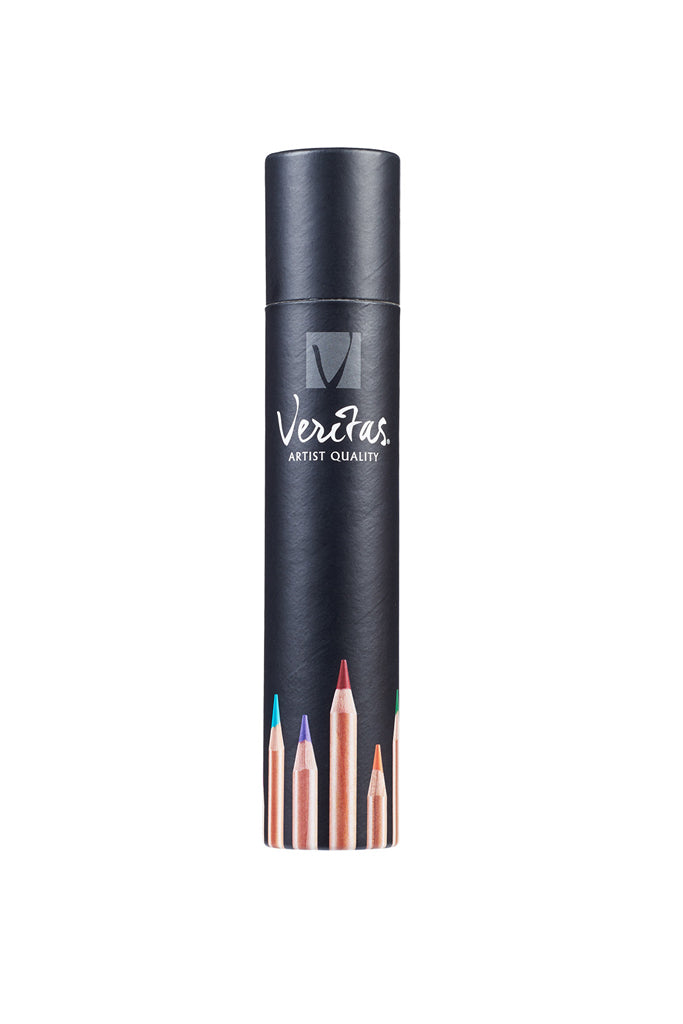Veritas Coloring Pencils ~ Set of 12 in Cylinder