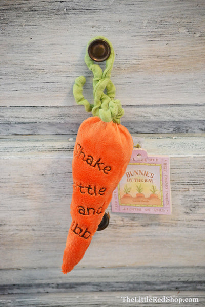 One Orange Bunnies by the Bay's Carrot Baby Rattle