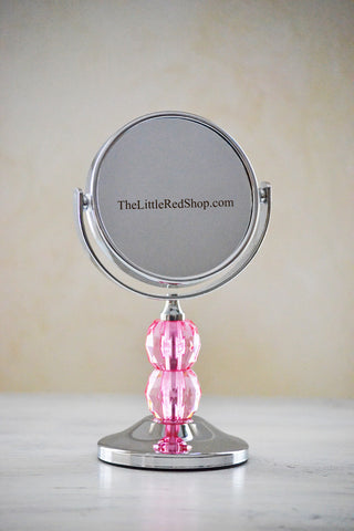 Mini Fuchsia Gem 3x Mirror