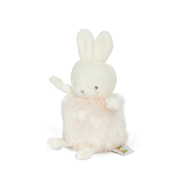 White & Pink Plush Bunny Stuffed Animal