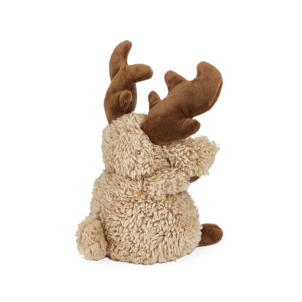 Back view Wee Bruce the Moose Stuffed Animal