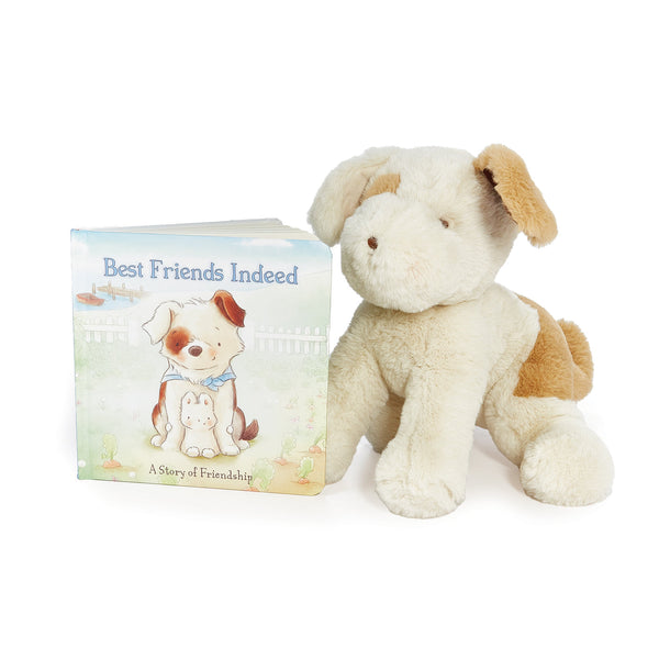 Bunnies by the Bay Best Friends Indeed Book & Little Skipit Stuffed Animal
