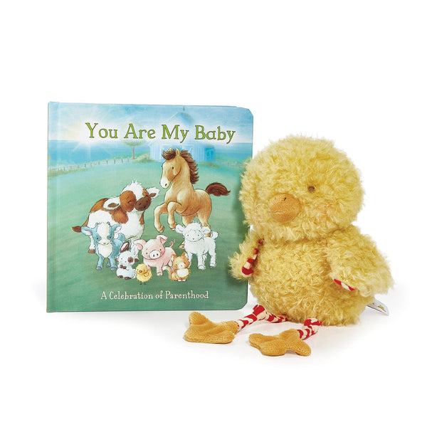 Wee Clucky w/ You Are My Baby Board Book