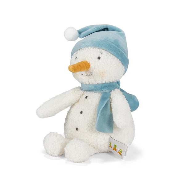 Side View Chilly Snowman Stuffed Animakl