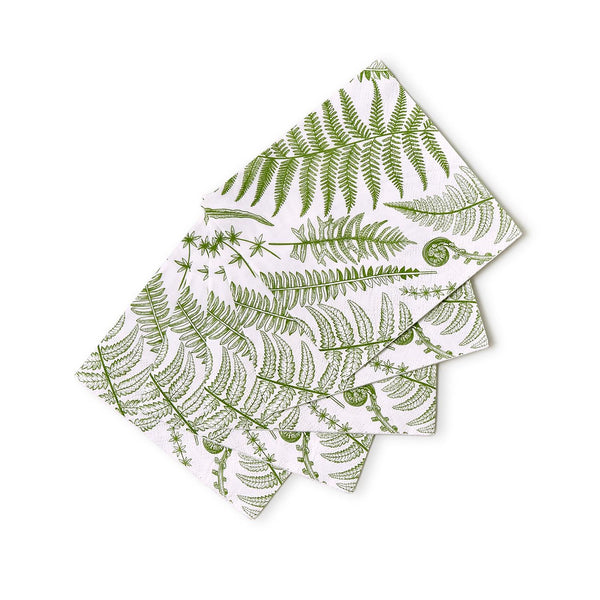 Two's Co Fern Paper Cocktail Napkins