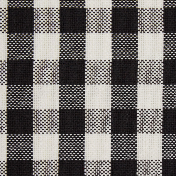 Close Up View White Buffalo Check Cloth