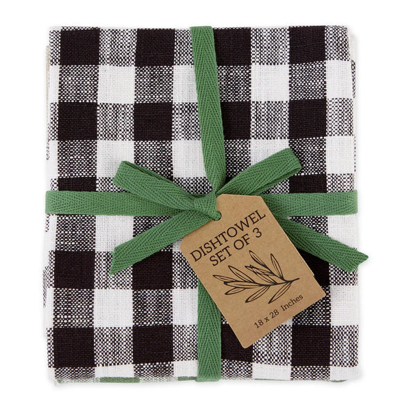 Black & White Buffalo Check Kitchen Towel