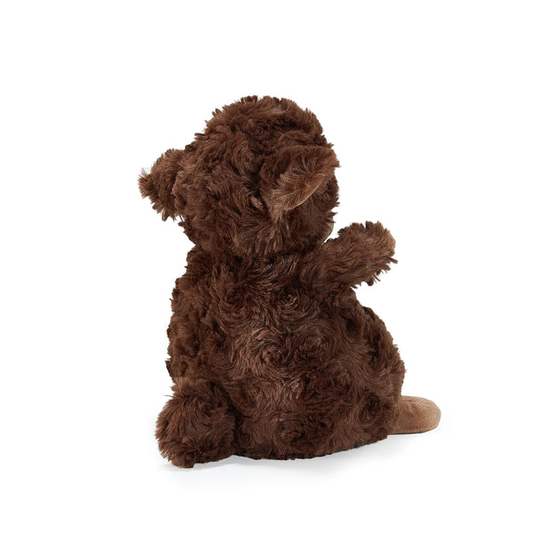 Back view Bunnies by the Bay Cocoa Wee Kiddo Lamb Stuffed Animal