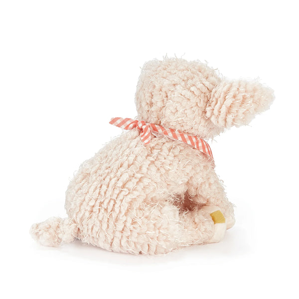 Back view Hammie the Pig Farm Stuffed Animal