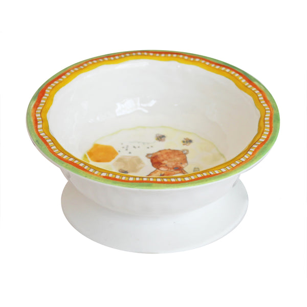 Baby Cie Sweet as Honey melamine bowl with Bear & Bees