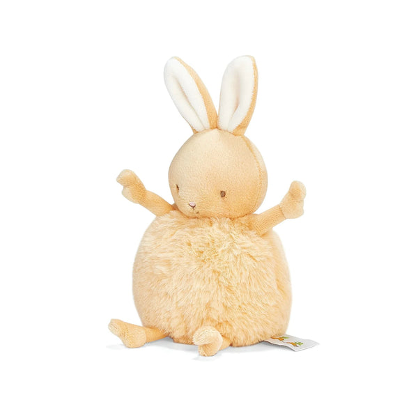 Side view Apricot Cream Roly Poly Bunny from Bunnies by the Bay