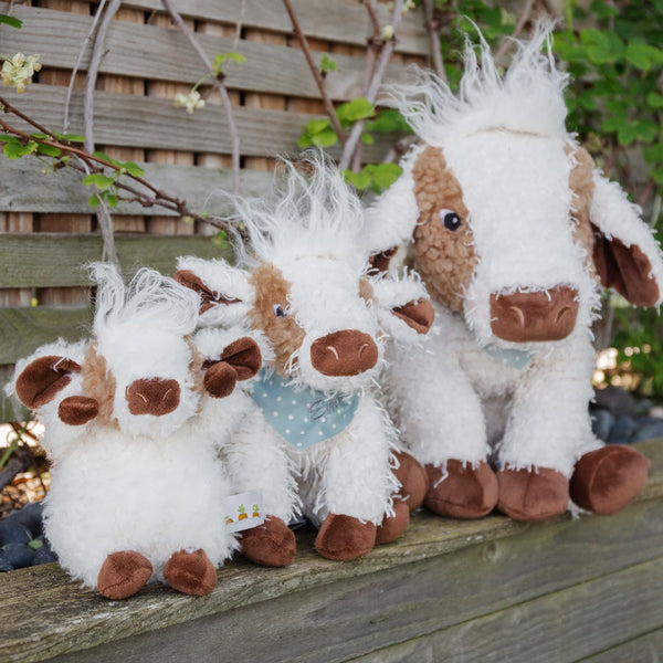 Wee Moo Moo, Moo Moo, and Big Moo Moo the Cows