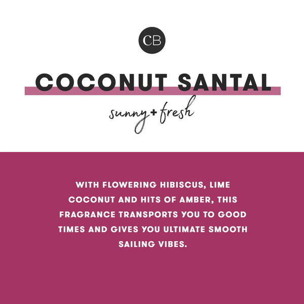 Capri Blue Coconut Santal Fragrance Description