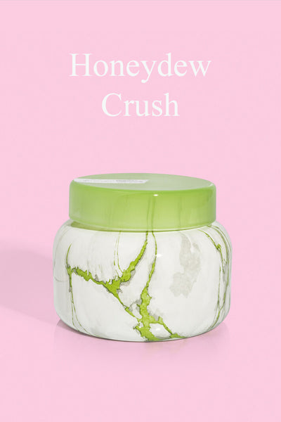 Capri Blue Modern Marble Honeydew Crush Signature Jar Candle