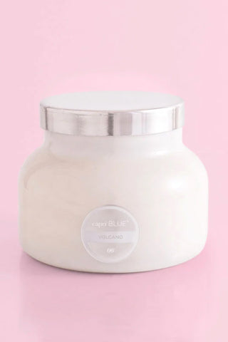 Capri Blue Volcano White Signature Jar Candle