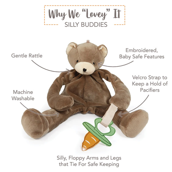Cubby Silly Buddy Bear with Features List