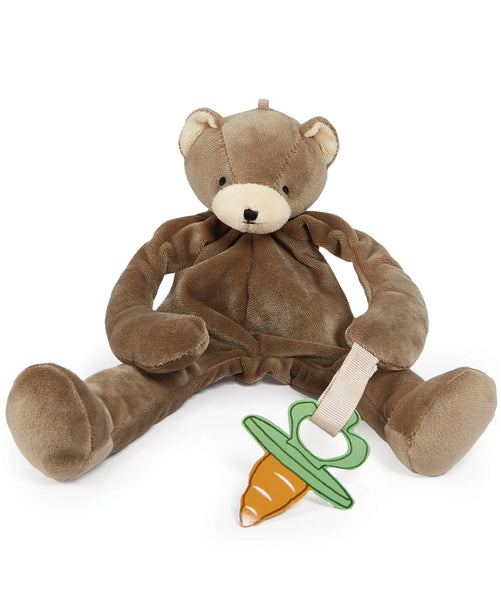 Cubby Bear Silly Buddy Pacifier Holder