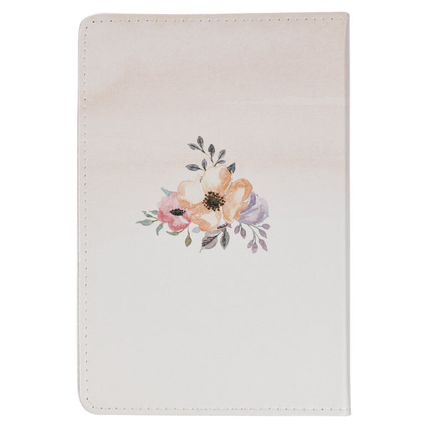 Back Cover with Pink & Peach Blossoms