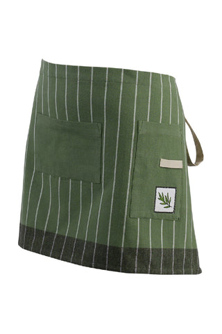 DII Green Striped Gardening Utility Apron