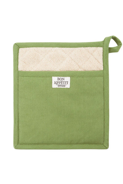 DII Clover Spring Green Potholder