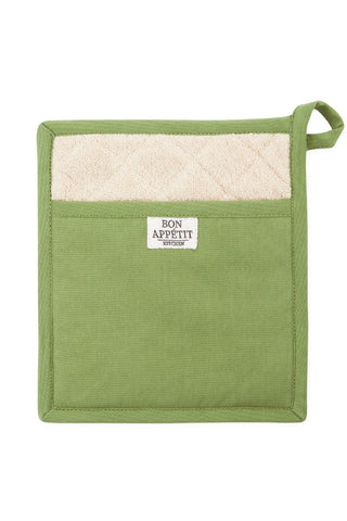 DII Clover Spring Green Potholder