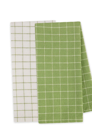 DII Clover Floursack Dishtowel Set