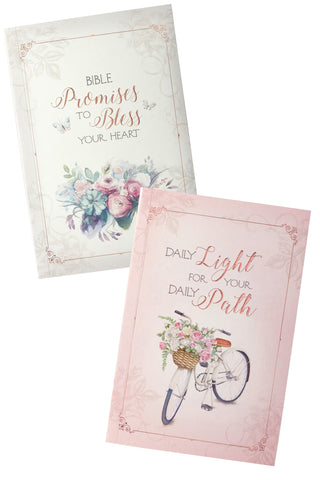 Bible Promises & Daily Path Devotional Book Gift Set