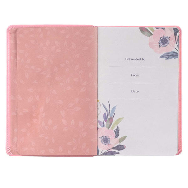 Presentation Page with Pink & Purple Flowers