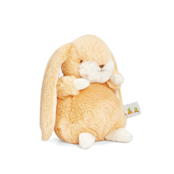 Side view Apricot Stuffed Animal Bunny Rabbit