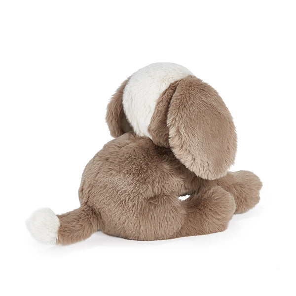 Back view Brown and Cream Stuffed Animal Dog 