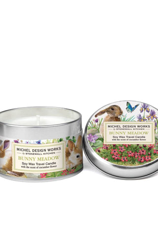 Michel Design Works Bunny Meadow Travel Candle