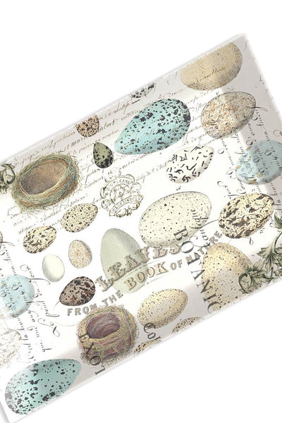 Michel Design Nest & Eggs Glass Soap Dish
